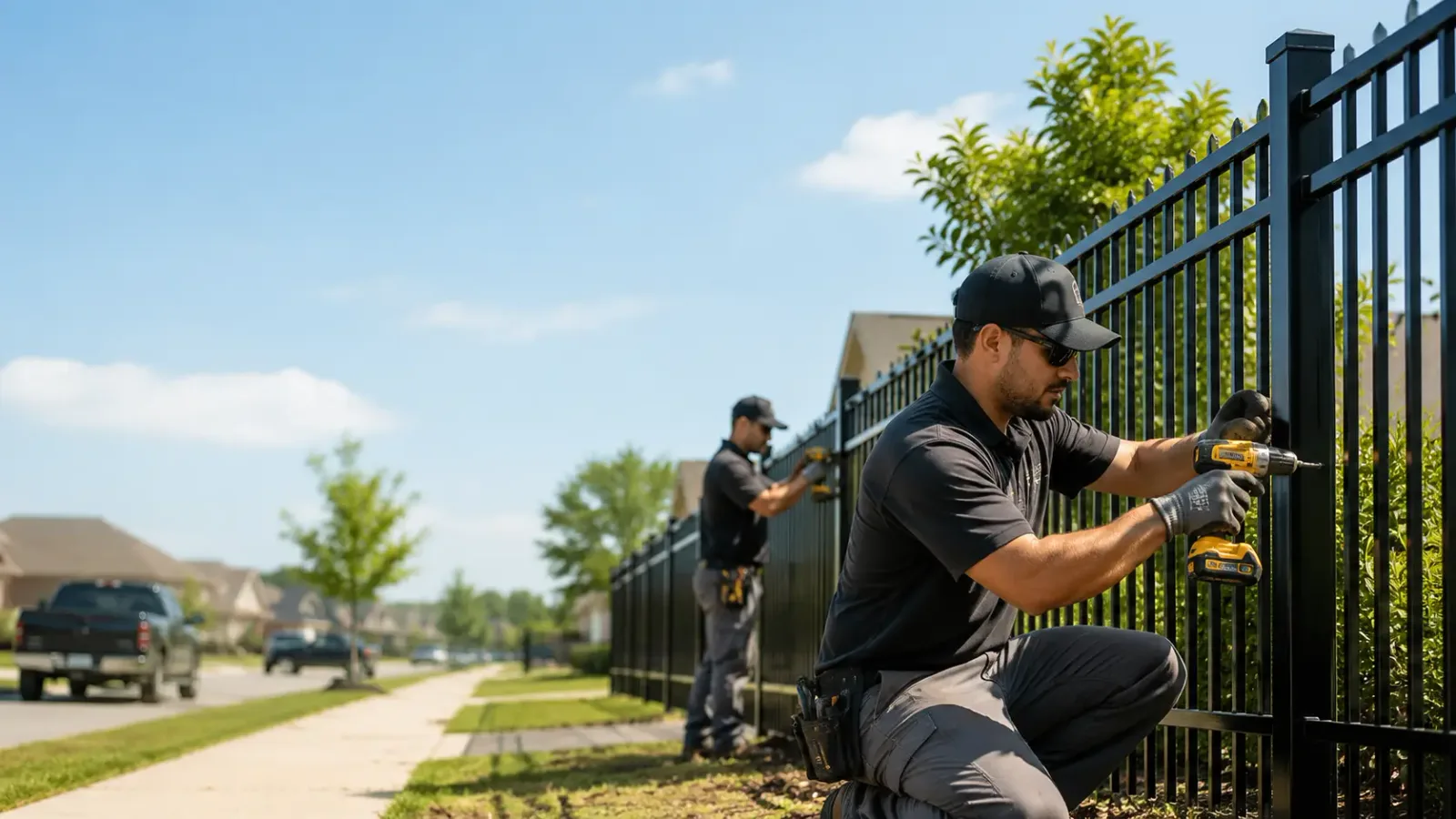 Metal Fence Installation in Palo Pinto, TX